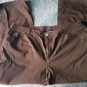 Jones New York brown jeans size 22w